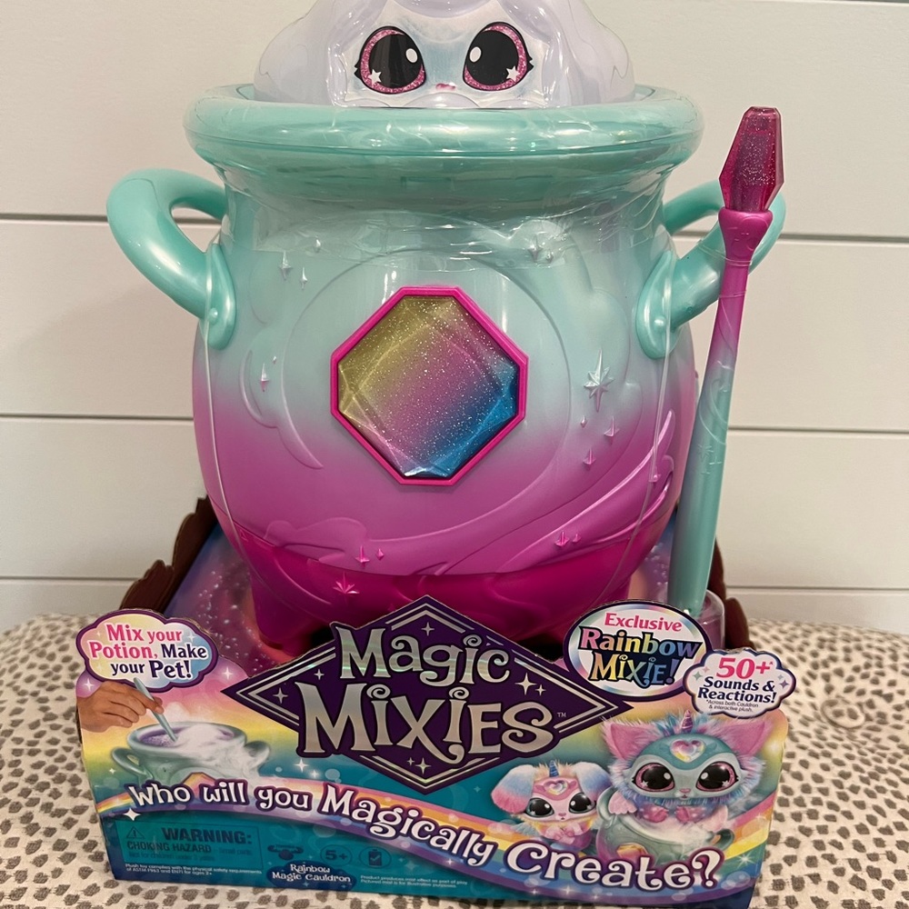 Magical mixies cauldron rainbow toy HTF